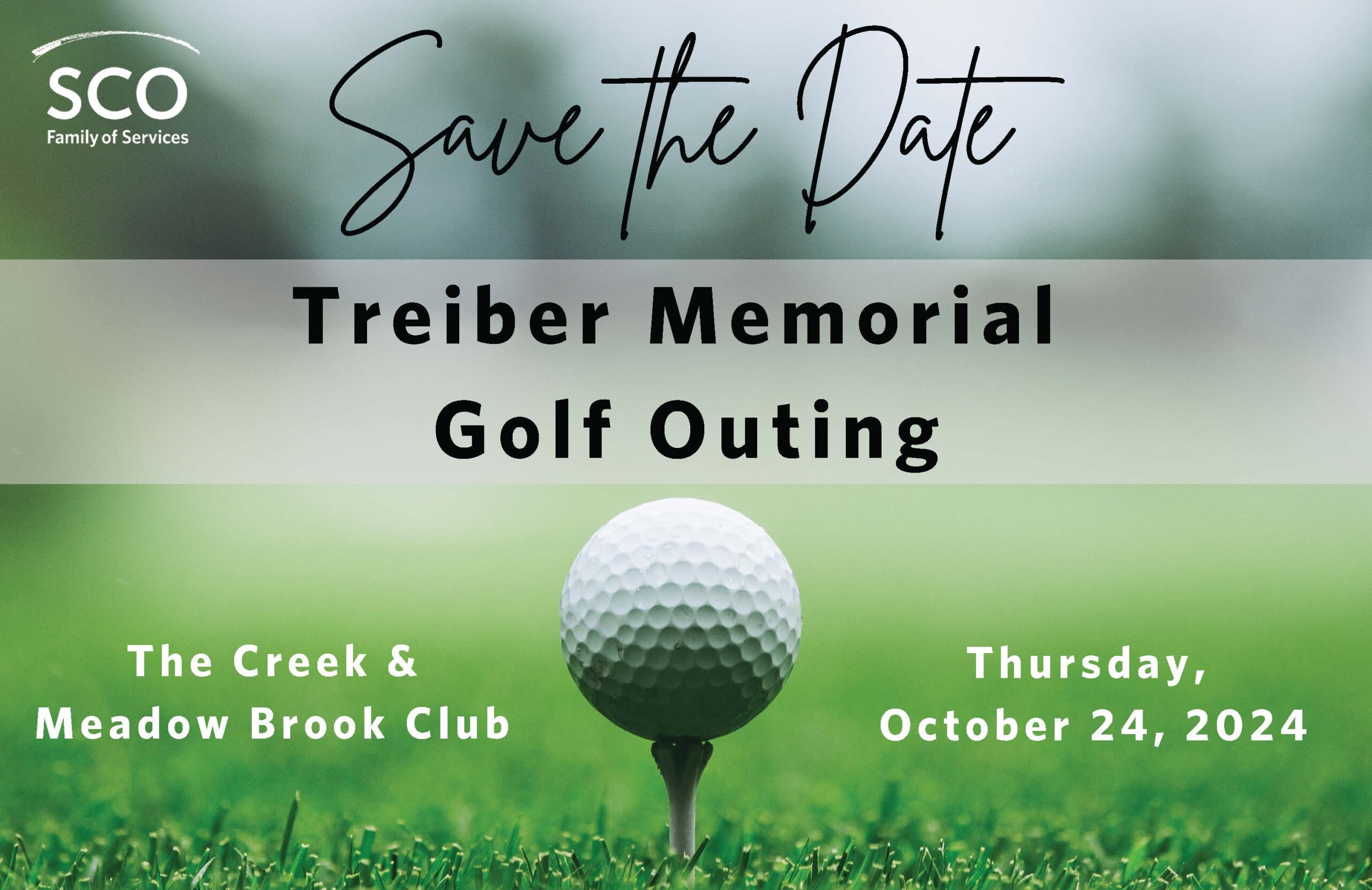 Treiber Memorial Golf Outing 2024 SCO Family of Services